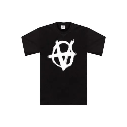 Vetements Черные Мужские T-Рубашки