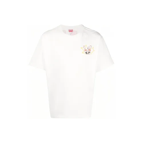 KENZO Белая Мужская T-Рубашка