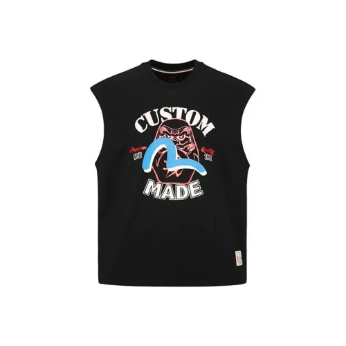 EVISU Мужские черные футболки