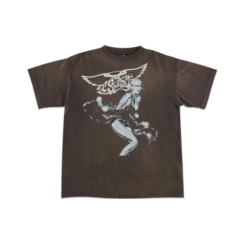 SAINT Mxxxxxx Коричневая унисекс футболка