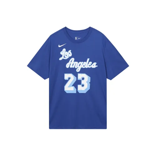 Nike Rush Синий Мужской T-Рубашка