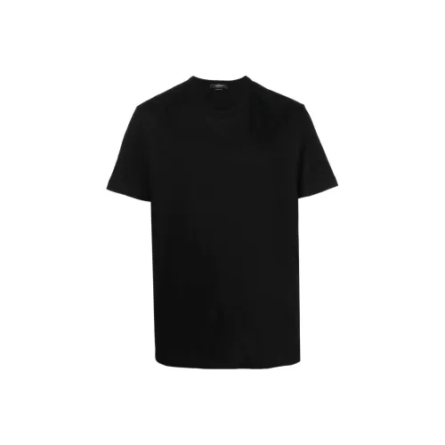 VERSACE Мужские черные T-рубашки