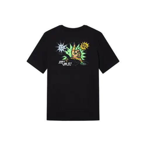 Nike Мужские черные футболки