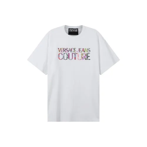 VERSACE JEANS COUTURE SS23 T-Shirt Мужской Белый