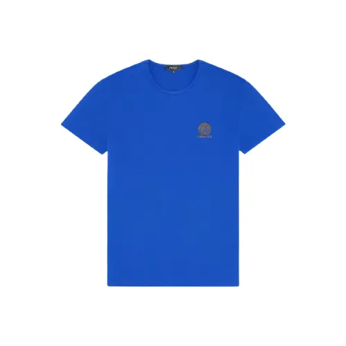 VERSACE T-рубашка мужская королевский синий