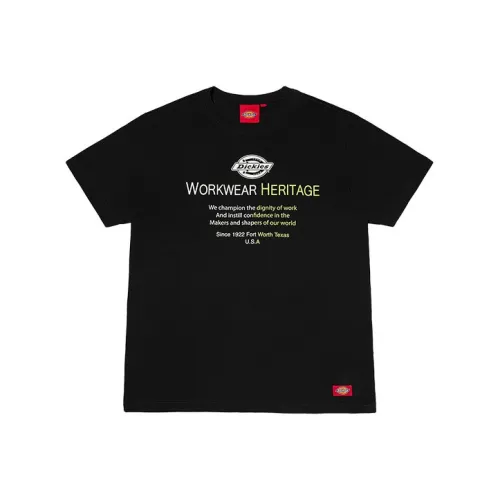 Dickies Черная Унисекс Футболка