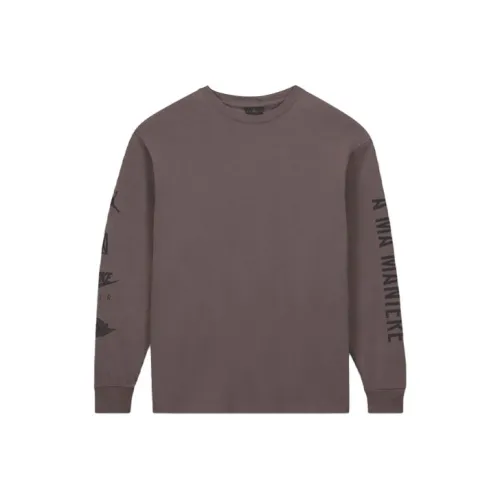 Jordan x A Ma Maniére Air Jordan 3 T-Shirt Азиатская версия Мужская Камео Коричневый