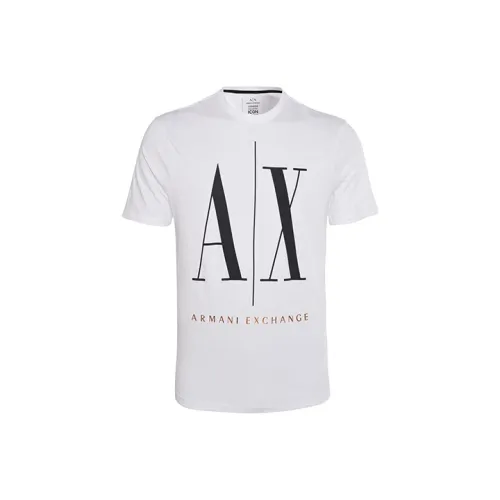 ARMANI EXCHANGE T-рубашка мужская белая