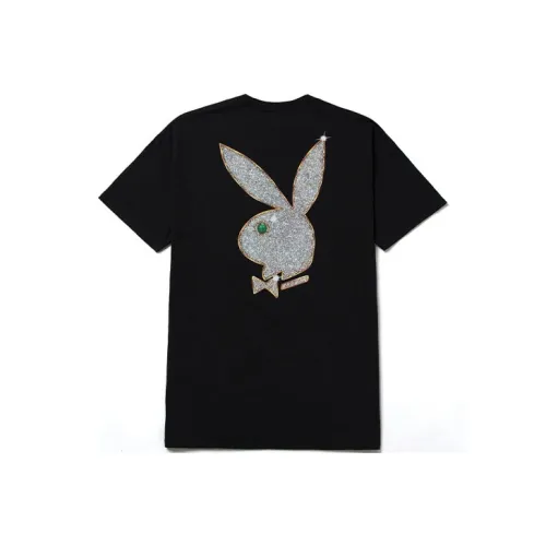 Huf Ss22 X Playboy Черные Мужские T-рубашки