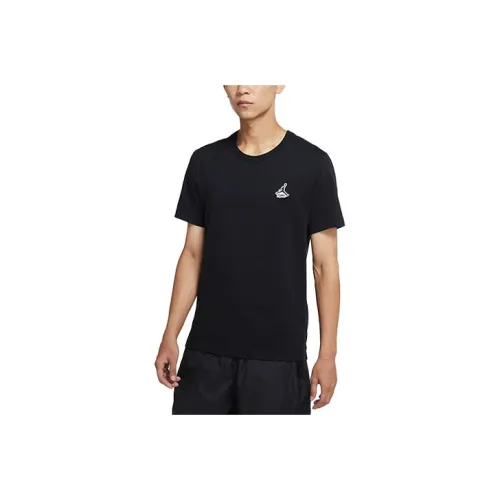 Джордан Черные Мужские T-Рубашки