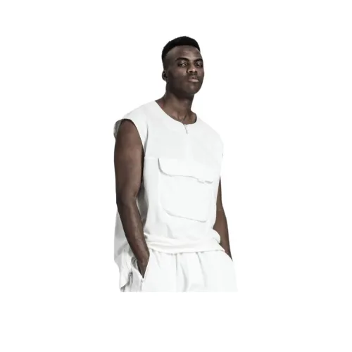 NORVINCY Дышащий Однотонный 100% Хлопок Велоспорт Без рукавов T-Рубашка Унисекс