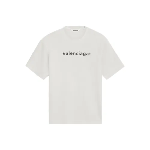 BALENCIAGA Серый Унисекс Футболка
