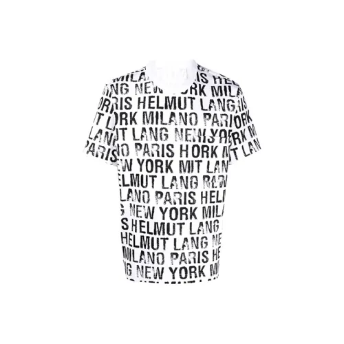 Helmut Lang Белая Мужская T-Рубашка