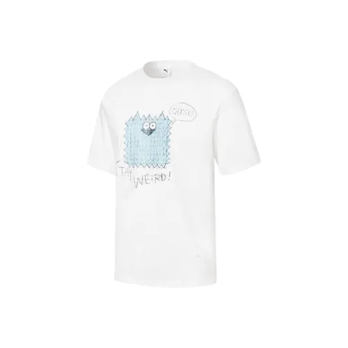 PUMA Белая Мужская Футболка