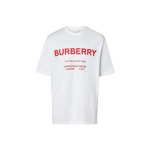 Burberry Horseferry T-Shirt Унисекс Белый