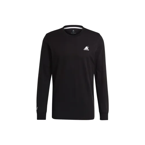 Adidas SCRIBBLE Мужская Черная Футболка