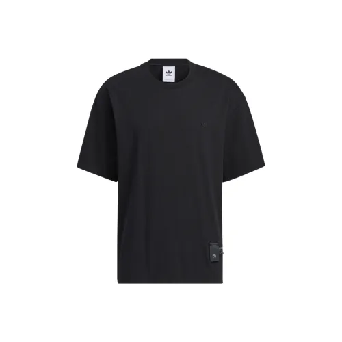 Adidas Originals Рукав с оборванным плечом T-рубашка Мужская Черная