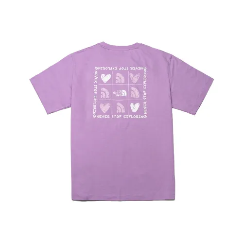 The North Face Heart Collection Valentine's Day Collection T-Shirt Unisex Light Lavender