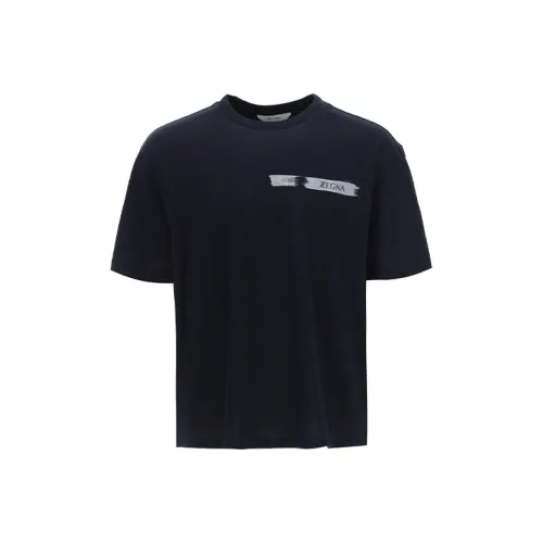 Ermenegildo Zegna Черные Мужские T-Рубашки