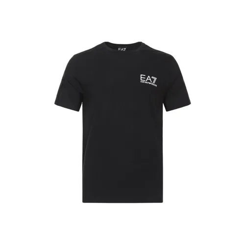 EMPORIO ARMANI Черные Мужские T-Рубашки