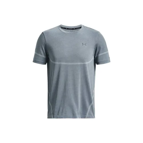 Under Armour Rush Синий Мужской T-Рубашка
