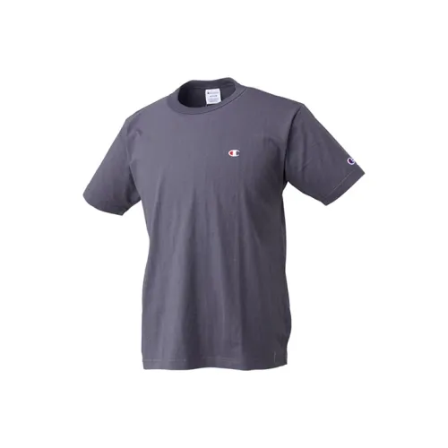 Champion T-Shirt Японская версия Унисекс Угольный серый