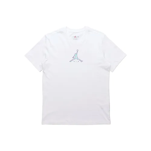 Джордан Белый Мужская Футболка