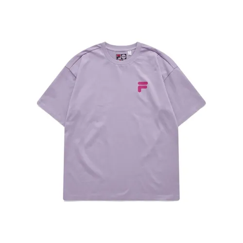 FILA FUSION Фантастический Фиолетовый Унисекс Футболка