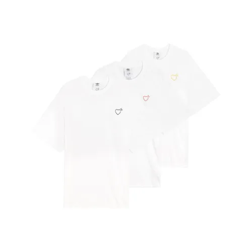 Adidas Originals x HUMAN MADE T-Shirt Мужской 3 Pack Белый