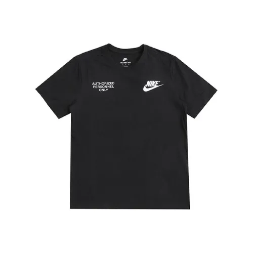 Nike Мужские черные футболки