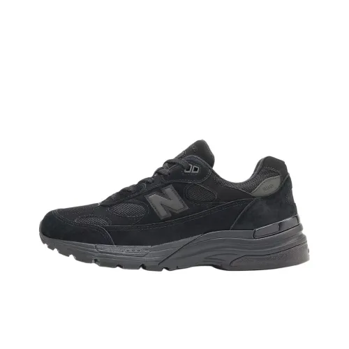 New Balance NB 992 Беговые кроссовки Низкий топ Черный Унисекс