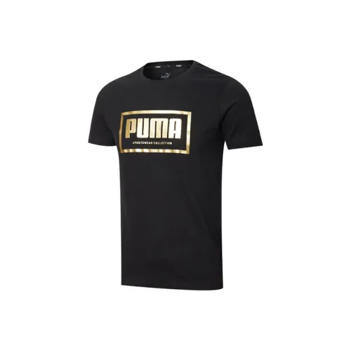 PUMA Мужская черная футболка