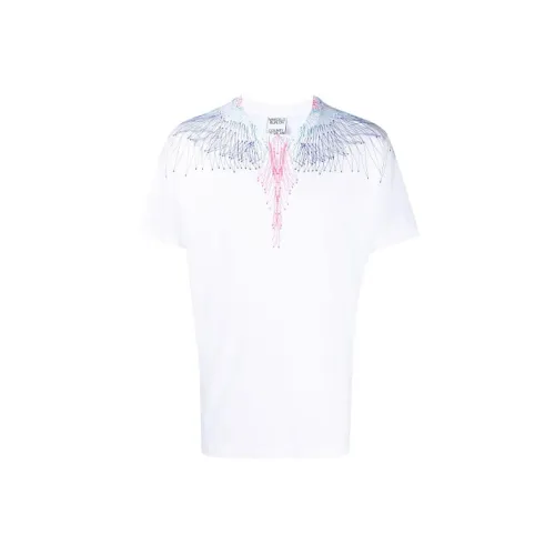 Marcelo Burlon Белая Мужская T-Рубашка