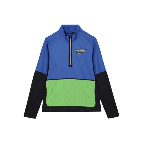 Nike Blue Men's T-Shirts Найк Синий Мужские Футболки