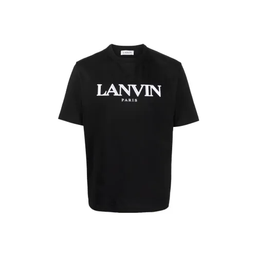 Lanvin SS22 T-Shirt Мужской Черный