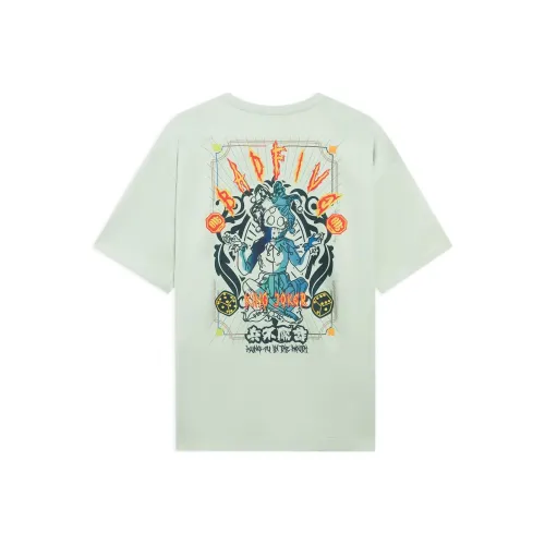 LINING Badfive T-Shirt Унисекс Пена Зеленый