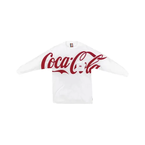 KITH x Coca Cola L S Quin Tee T Рубашка Унисекс Белый
