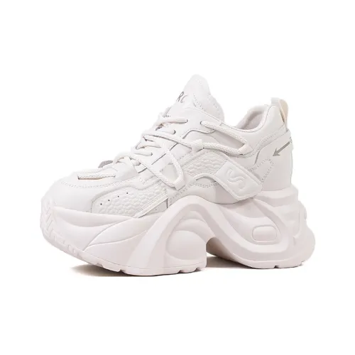 A Poinsettia Princess Противоскользящие и Износостойкие Увеличивающие Высоту Низкие Кроссовки с Толстой Подошвой Женские