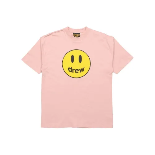 Drew House Smiley Collection Розовая Унисекс Футболка