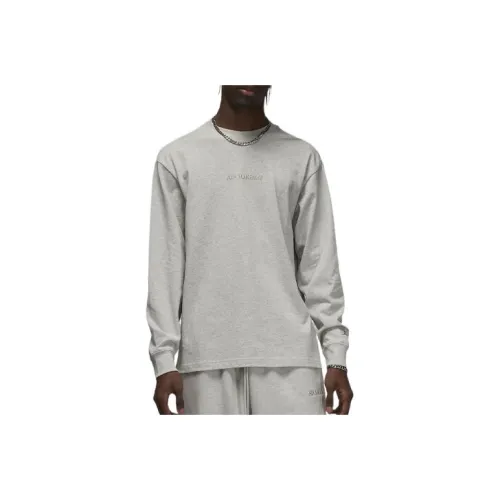 Jordan Wordmark Серый Мужской T-Рубашки