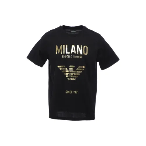 EMPORIO ARMANI T-рубашка мужская черная