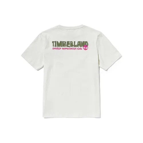 Timberland Винтажный Белый Мужская Футболка