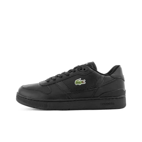 LACOSTE T Низкая кеды для скейтбординга, низкий топ, черные, мужские
