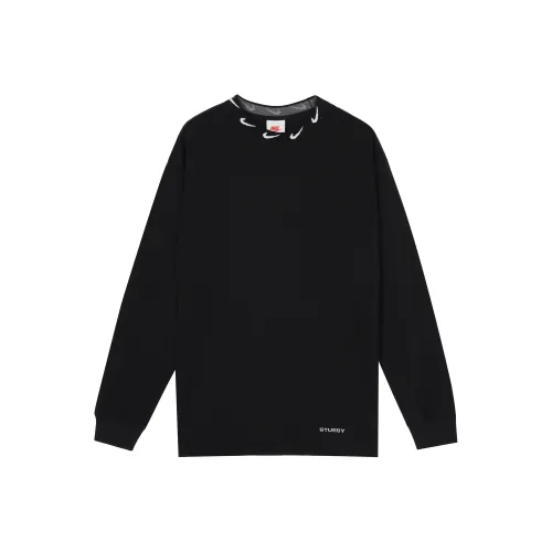 Nike Stussy T-Shirt Мужская Черная