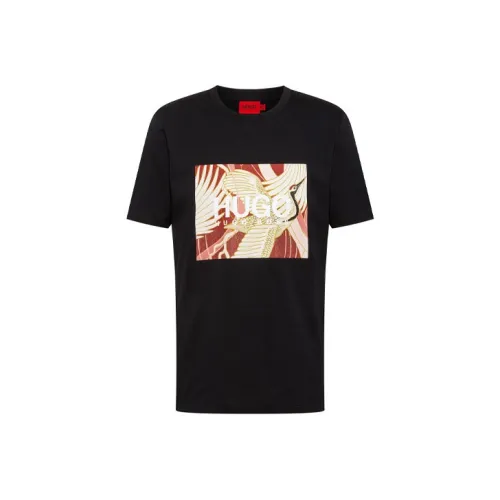 Hugo Boss Мужские Черные Рубашки