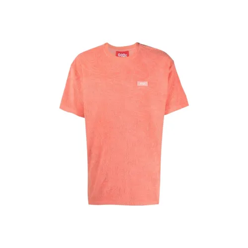 032c Оранжевый Унисекс T-рубашки