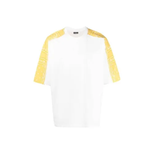 Jacquemus Желтые Мужские T-рубашки