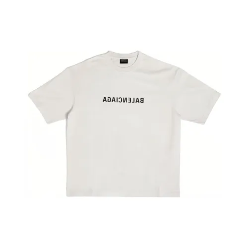 Balenciaga Mirror Balenciaga SS23 T-Shirt Унисекс Бежевый Желтый