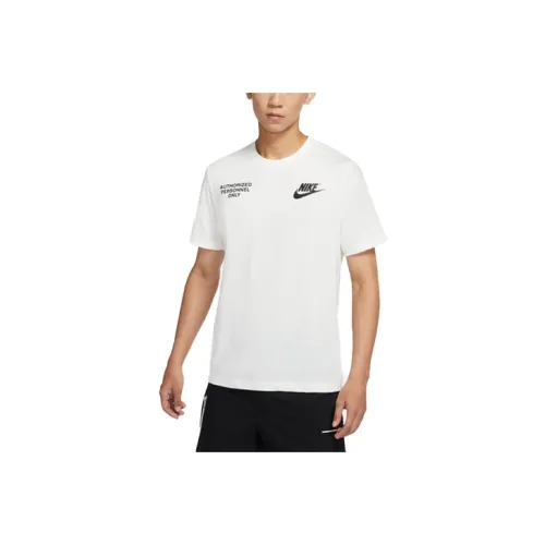 Nike Комплект с короткими рукавами футболка мужская белого цвета