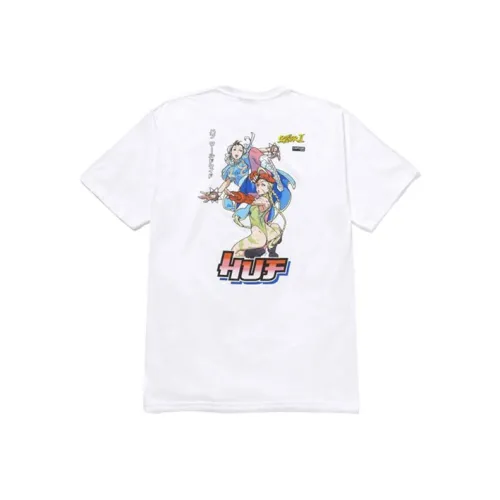 Huf X Street Fighter Белая Унисекс Футболка